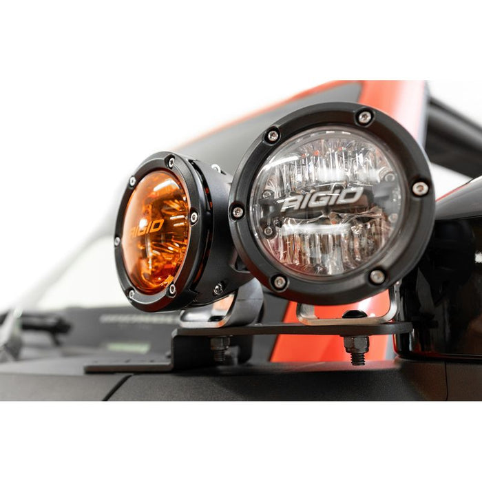 Addictive Desert Designs 21-23 Ford Bronco & Bronco Raptor Dual Ditch Light Mounts Model AC2301801NA
