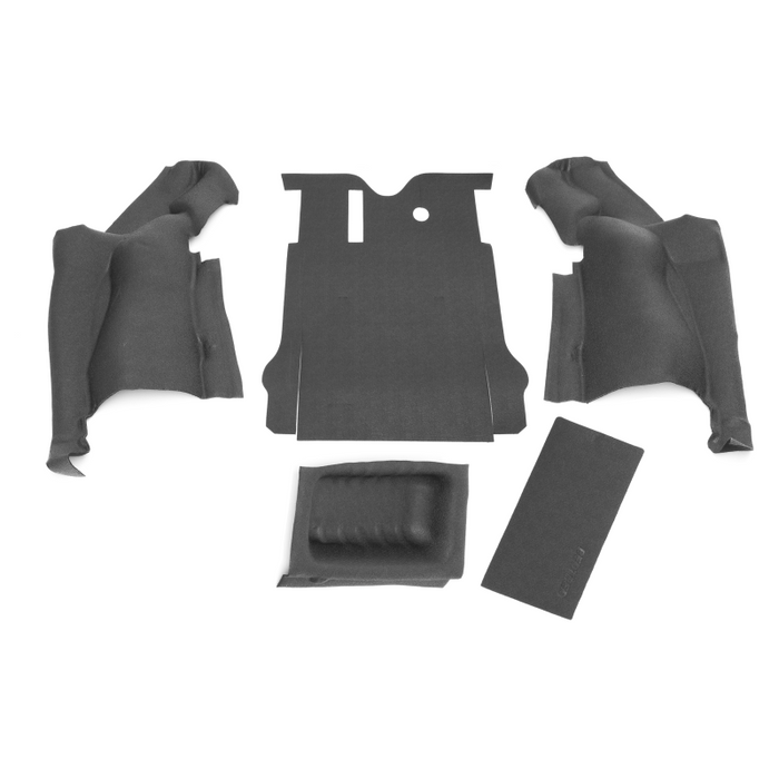 Bedrug Jeep Bedtred 2Dr Rear 5Pc Cargo Kit (Includes Tailgate & Tub Liner) Model BTJK11R2