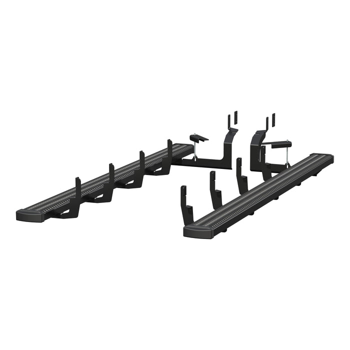 Luverne Grip Step 7" x 102" Aluminum W2W Running Boards Select Silverado Sierra HD Model 415102-401449