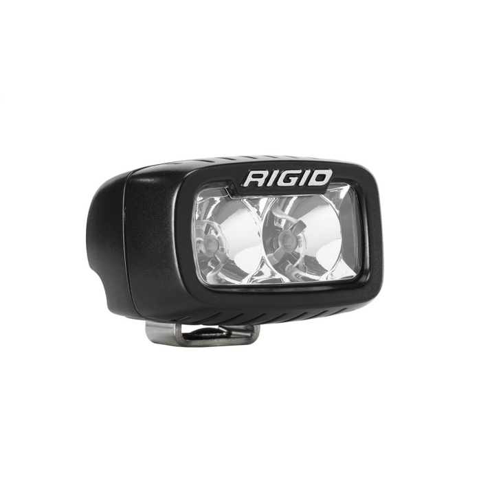 Rigid Industries SR-M Series PRO, Flood Optic, Surface Mount, Black Housing, Single Model 902113