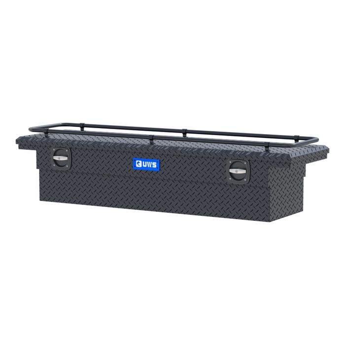 UWS Secure Lock Crossover Truck Tool Box, Low Profile, Rail Model SL-69-LP-MB-R