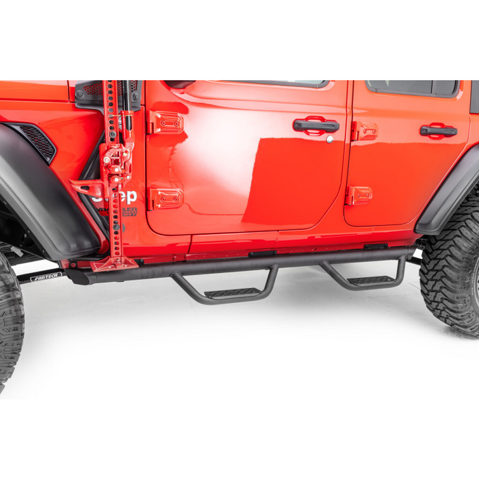 Go Rhino Dominator Xtreme D2 Side Steps with Rocker Panel Mounting Bracket Kit Model D224506T