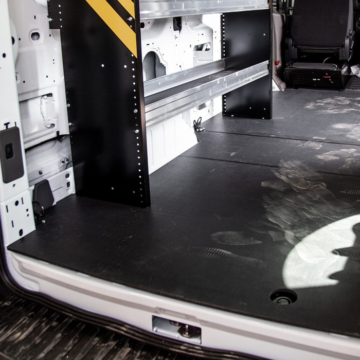 LEGEND EVOLVE Flooring With Sills Mercedes Sprinter 144" Wheelbase Cargo Van 3 Pc - Single Side Door Model 121-123-6441