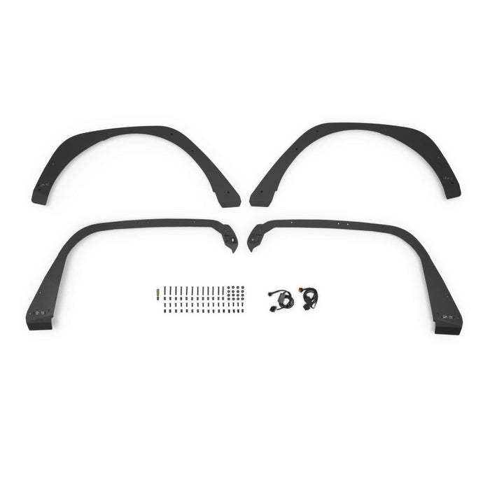 DV8 Offroad 2018-2025 Jeep Wrangler JL, JLU Fender Deletes Model FDJL-08