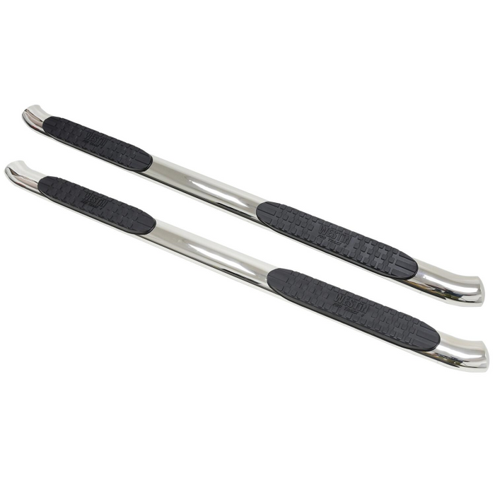 Westin PRO TRAXX 4 Oval Step Nerf Bars Polished Stainless Steel Model 21-23720