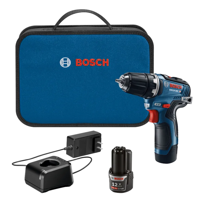 Bosch 12V Max EC Brushless 3/8 In. Drill/Driver Kit Model GSR12V-300B22