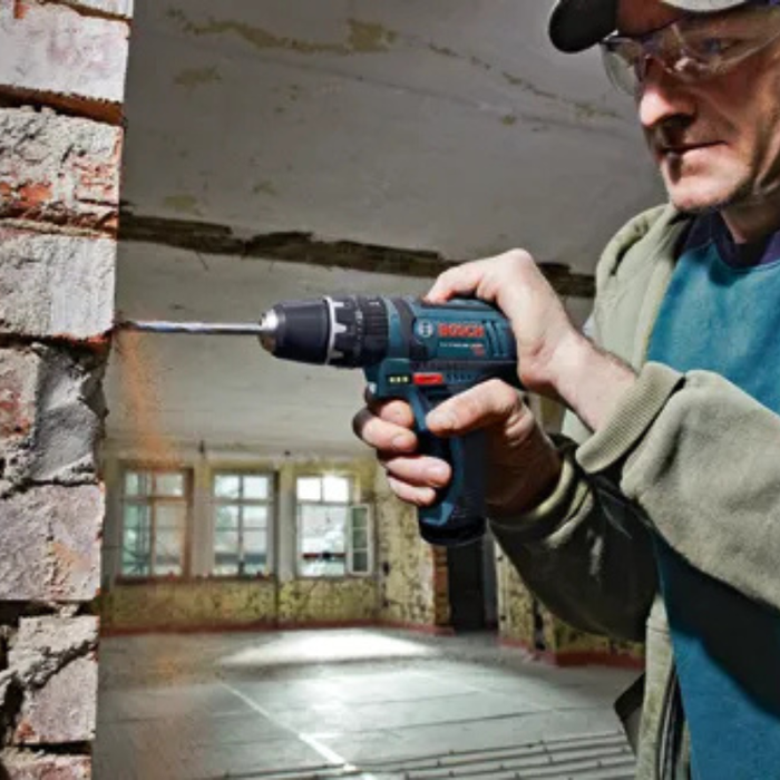 Bosch 12V Max 3/8 In. Hammer Drill/Driver Kit Model PS130-2A