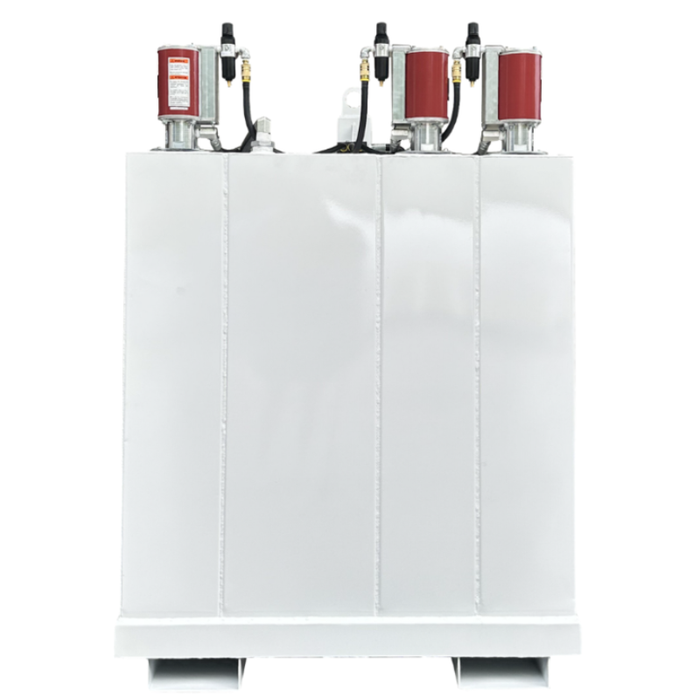 Taylor Pump & Lift 42"W x 48"D x 60"H Triple 30-Gal New Oil, 60-Gal Used Oil, & 120lb Grease Lube Skid Model TPL 236-994