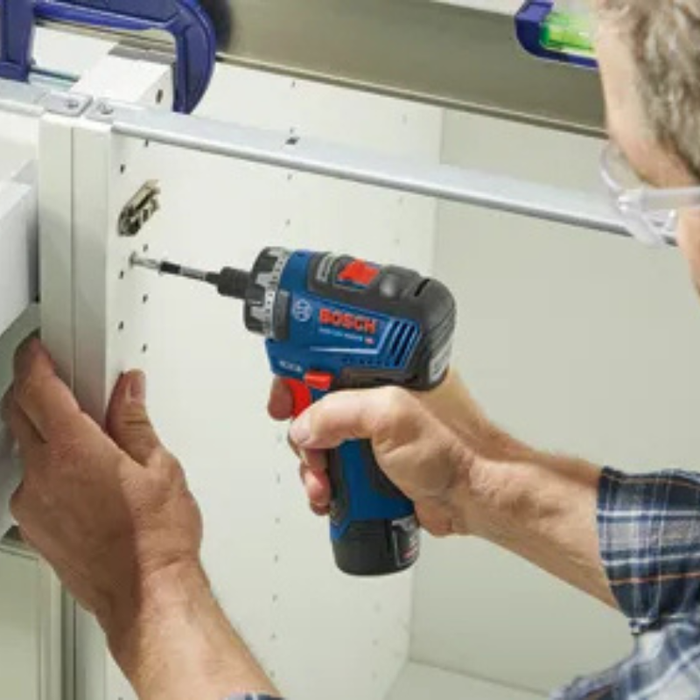 Bosch 12V Max Brushless 1/4 In, Hex Two-Speed Screwdriver Kit with (2) 2.0 Ah Batteries Model GSR12V-300HXB22