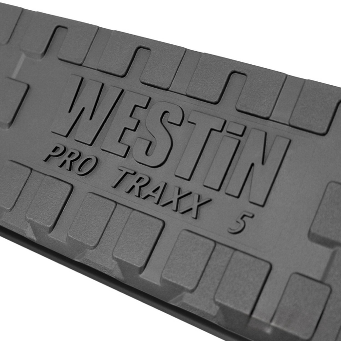 Westin PRO TRAXX 5 Oval Wheel to Wheel Step Nerf Bars Black Model 21-534685
