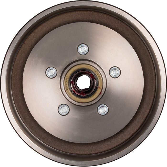 CURT 2024013264 10" Brake Drum Hub Complete Kit with Installed Bearings, 5 on 4.5", 1/2" Stud, 3,500-lb. Axles Model 2024013264