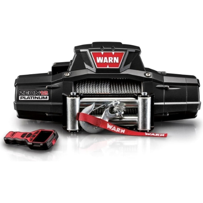 Warn ZEON 12 Platinum Winch, Pull Capacity 12,000 lb, 80 Feet Of Steel Rope Model 92820