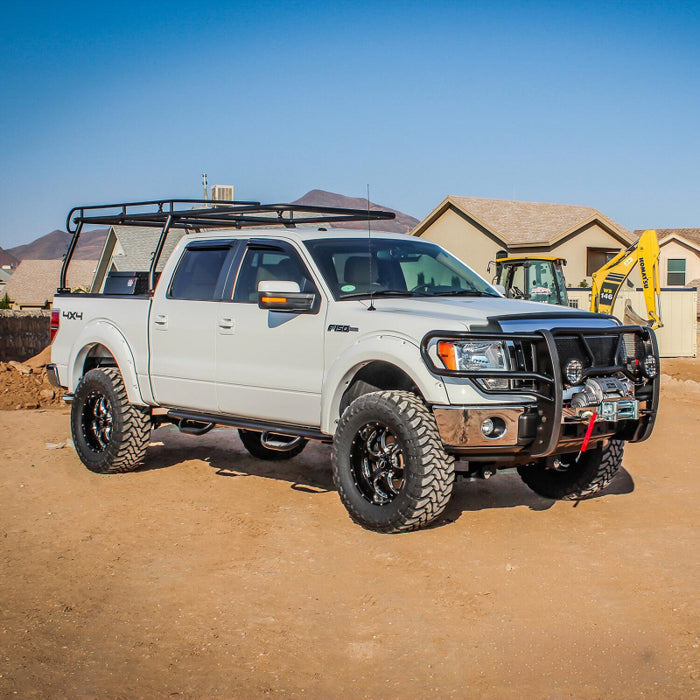 Westin HDX 1-Piece Winch Mount Grille Guard Black Steel Model 57-92505