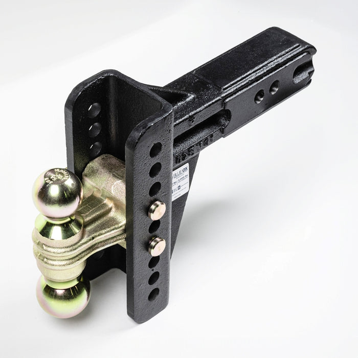 Blue Ox ADJ. BALL MOUNT,2-1/2" RCVR,6" DROP/RISE,2" & 2-5/16" BALL,20K Model BXH20261