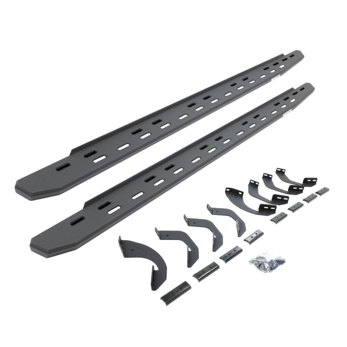 Go Rhino RB30 Slim Line Running Boards with Bracket Kit Double Cab Only Model 69643580SPC