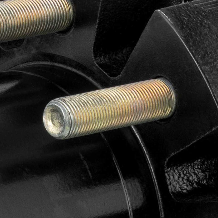 CURT Threaded Trailer Idler Hub Assembly - 12,000-lb. 8 on 6-1/2", 16-17-1/2" Wheel Size, 5/8" Studs, Oil Model 696691