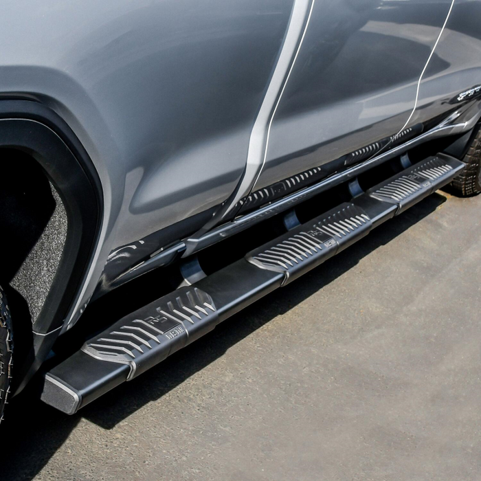 Westin R5 M-Series Wheel to Wheel Step Nerf Bars 5 in. Black Steel Model 28-534695