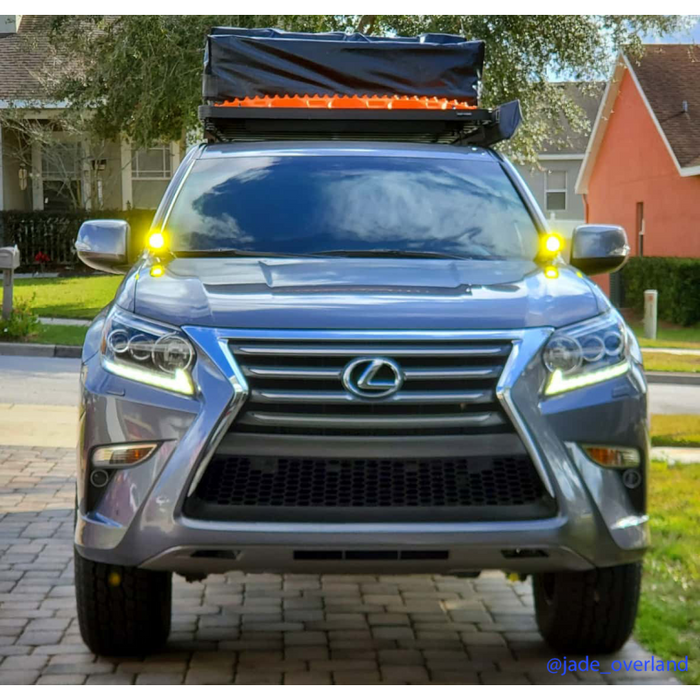Rago Fabrication 2010-2022 2nd Gen Lexus GX 460 Ditch Light Mounts Model R0919LGXDIT