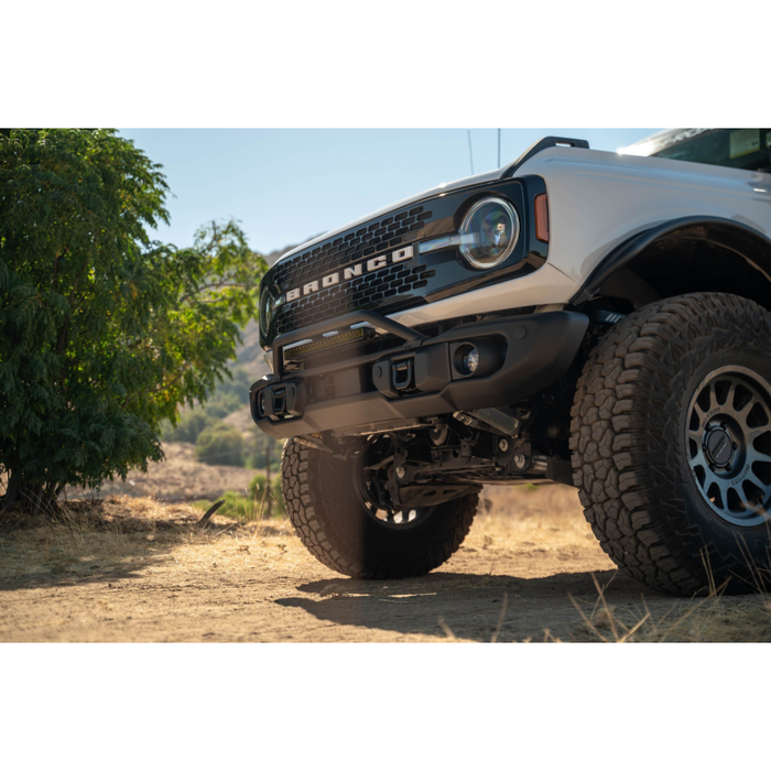 DV8 Offroad 2021-2026 Ford Bronco Capable Bull Bar Tube Model LBBR-09