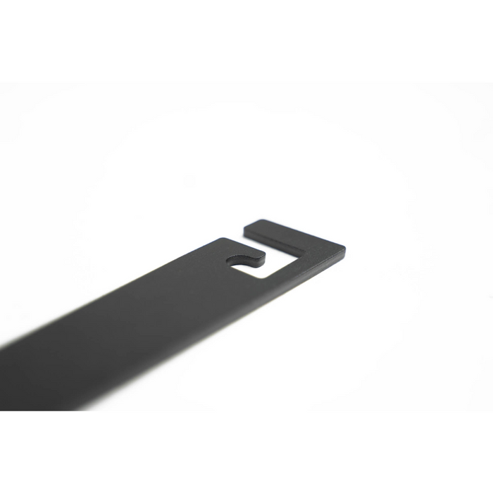 DV8 Offroad 2021-2026 Ford Bronco Capable Bumper Slanted Front License Plate Mount Model LPBR-05