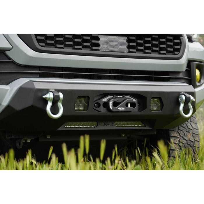 DV8 Offroad 2016-2023 Toyota Tacoma Centric Winch Front Bumper Model FBTT1-06