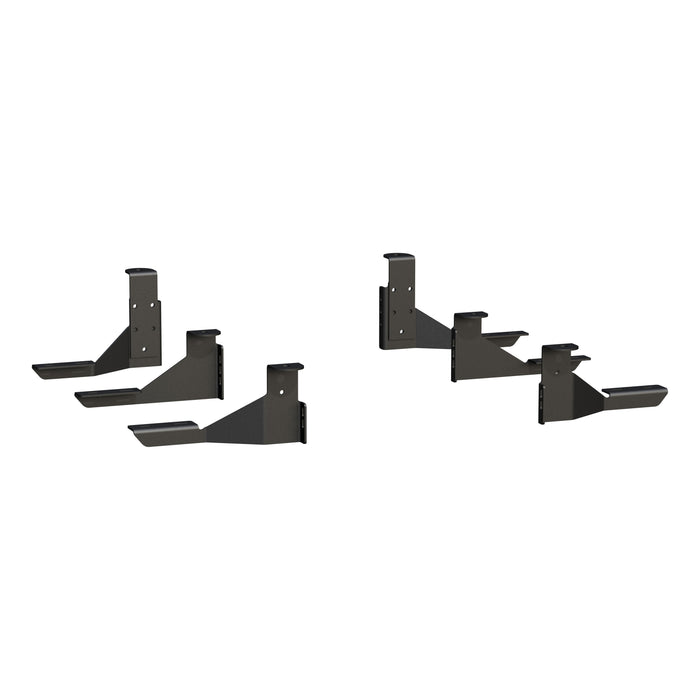 Luverne Regal 7 Black Stainless 78" Oval Side Steps Select Chevy Silverado GMC Sierra Model 277078-401113