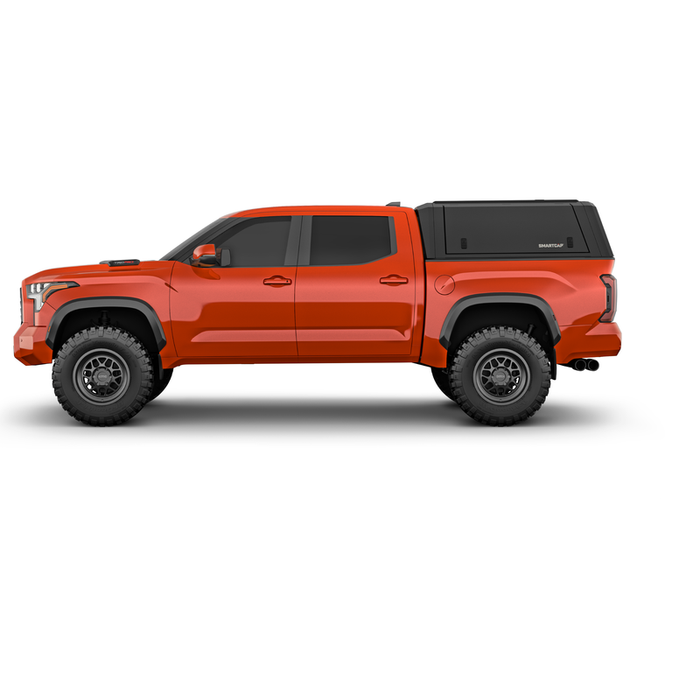 SmartCap Matte Black Truck Bed Cap EVOa Adventure Series w/ Vertical Locks Model EA1310-MB