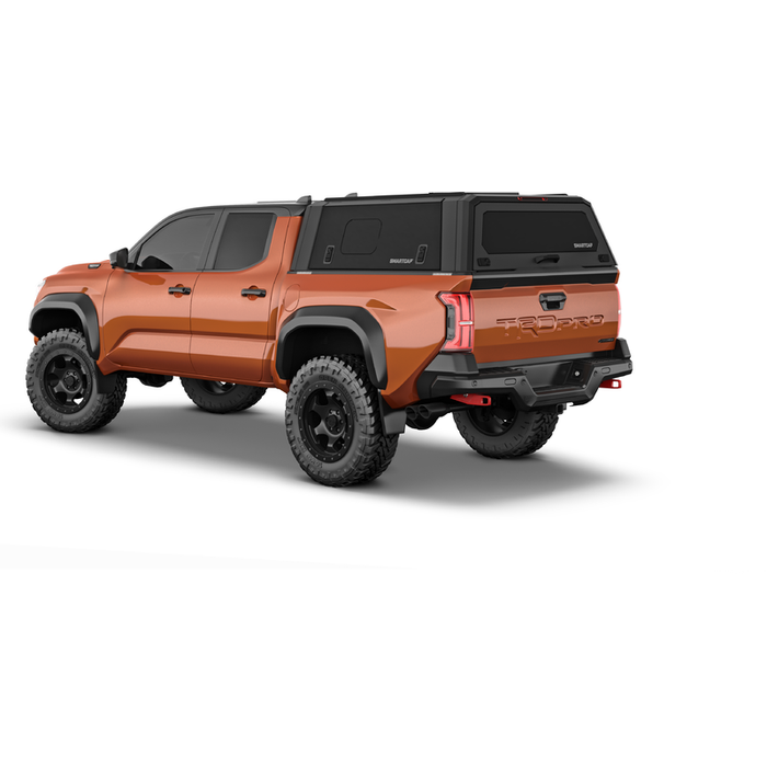 SmartCap Matte Black Truck Bed Cap EVO Sport Series w/ Vertical Locks Model EV1312-MB