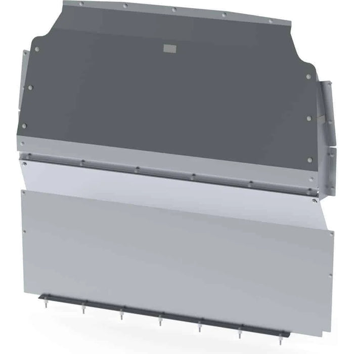 Ranger Design Aluminum Contoured Partition for Mercedes Sprinter Van Low Roof 144" Wheelbase - Solid Model 3010-DL
