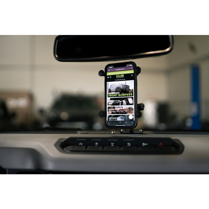 DV8 Offroad 2021-2026 Ford Bronco Digital Device Dash Mount Model DMBR-01