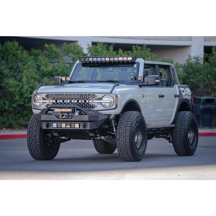 DV8 Offroad 2021-2026 Ford Bronco Front Lower Control Arm Skid Plate Model SPBR-02