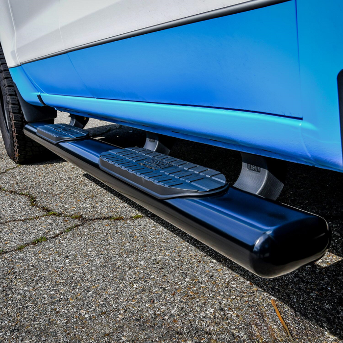 Westin PRO TRAXX 6 Oval Step Nerf Bars Black Steel Model 21-64135