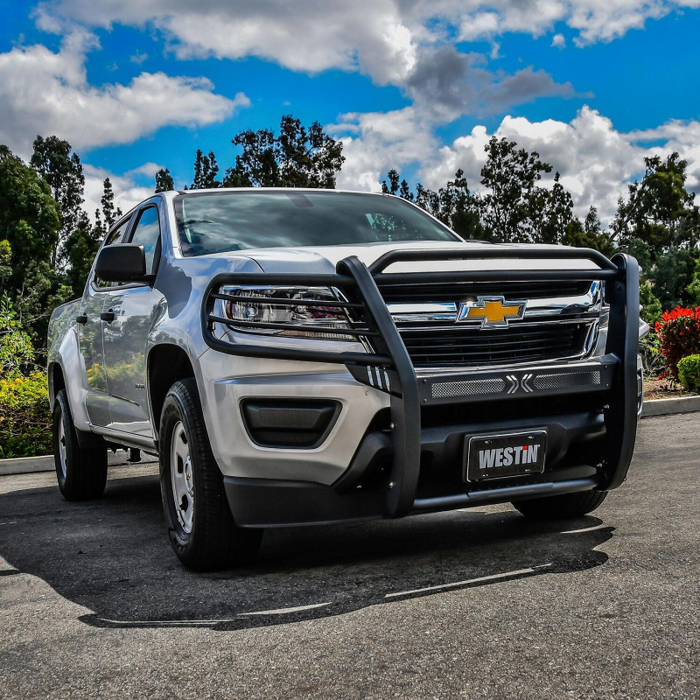 Westin Sportsman X Grille Guard Textured Black Steel Model 40-33845