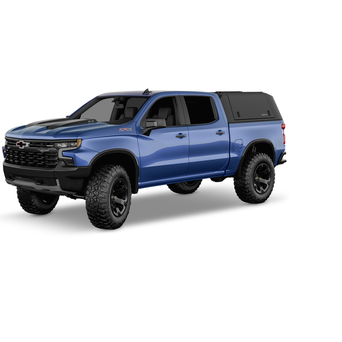 SmartCap Matte Black Truck Bed Cap EVOa Adventure Series w/ Vertical Locks Model EA0108-MB