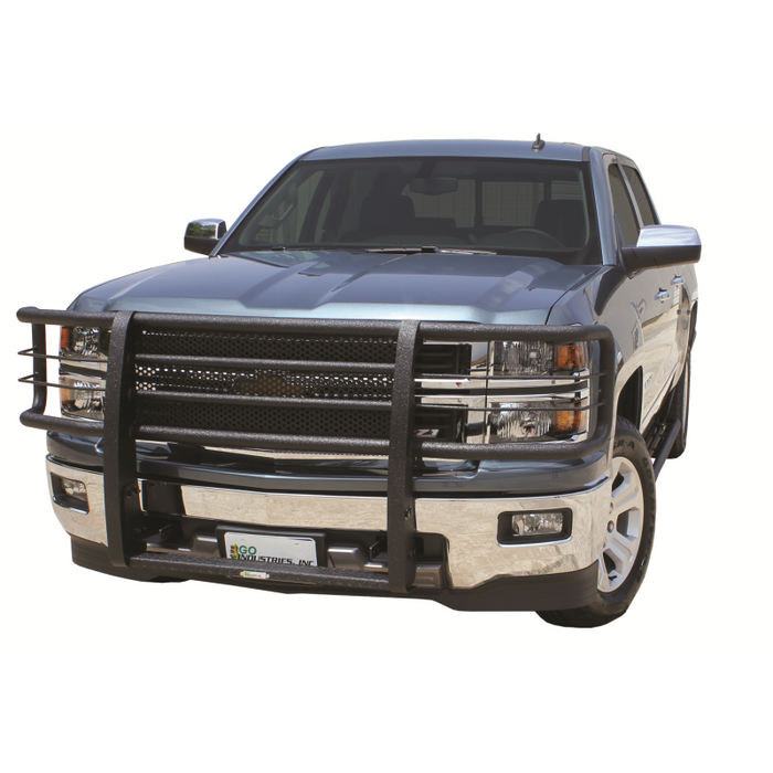 Go Industries Rancher Grille Guard - Black - UA Finish Model 44736