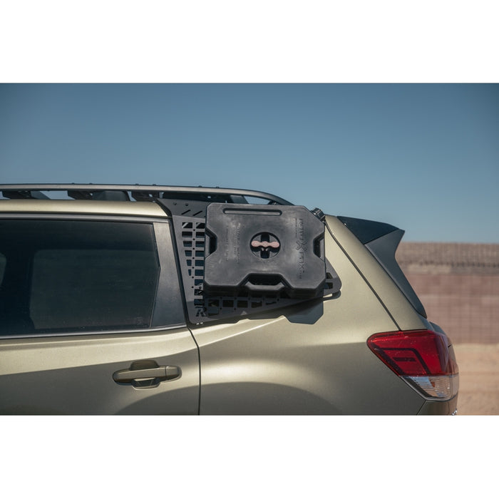 Rago Fabrication 2019-2024 Subaru Forester Exterior Molle Storage Panels for Factory Roof Rails (Driver) Model AC8509301NA