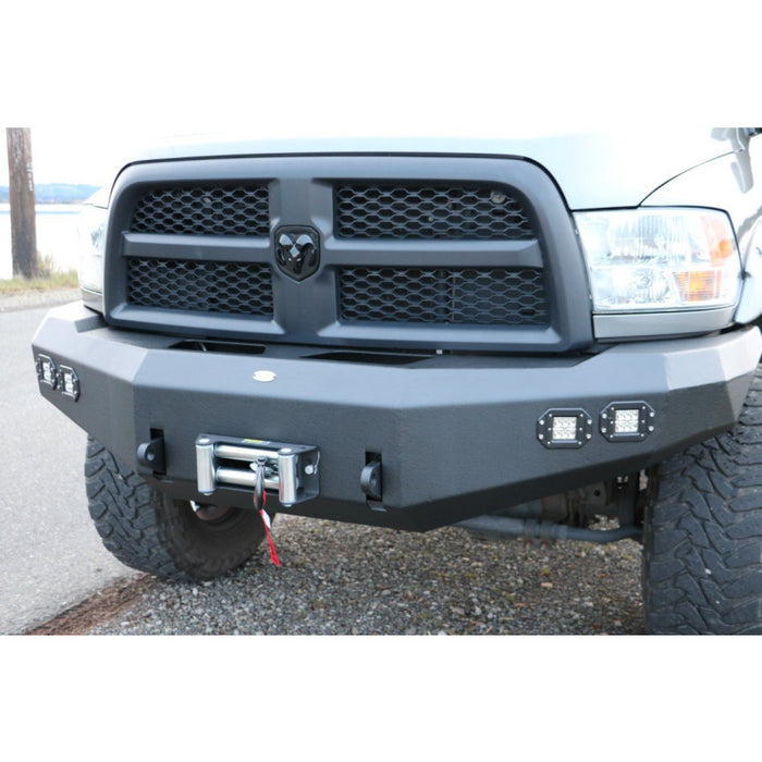 DV8 Offroad 2010-2018 Ram 2500 3500 Steel Front Bumper Model FBDR2-02