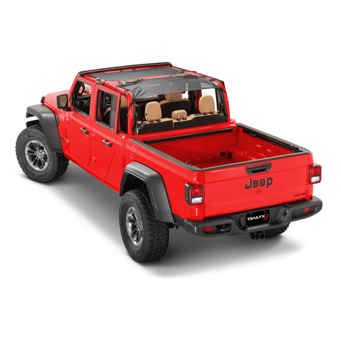 TrailFX Mesh Bimini Soft Top Plus Model MBT007