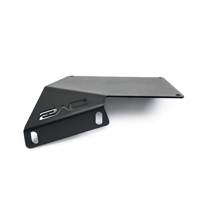 DV8 Offroad 2021-2026 Ford Bronco Factory Front Bumper License Relocation Bracket Model LPBR-02