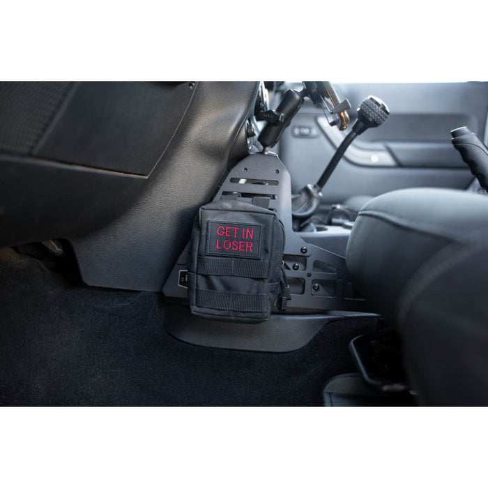 DV8 Offroad 2007-2018 Jeep Wrangler Center Console Molle Panels , Device Bridge Model CCJK-01