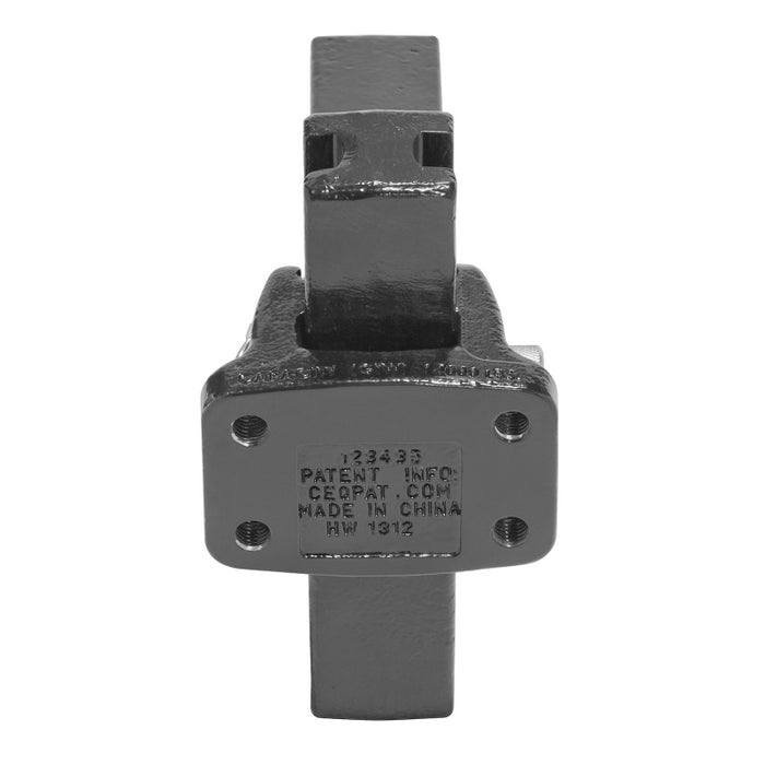 Draw-Tite Pintle Hook Mounting Plate, Fits 2 in. Square Receiver, 14,000 lbs. Capacity, Adjustable Model 63072