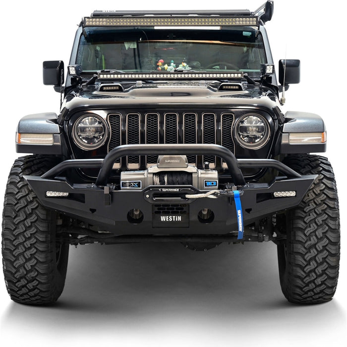 Westin XTS Winch Mount Front Bumper Textured Black Model 59-711195