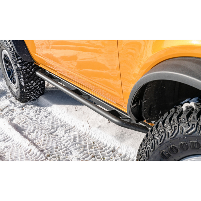 N-Fab Trailslider Rock Sliders Textured Black Steel Model TSF214B-TX