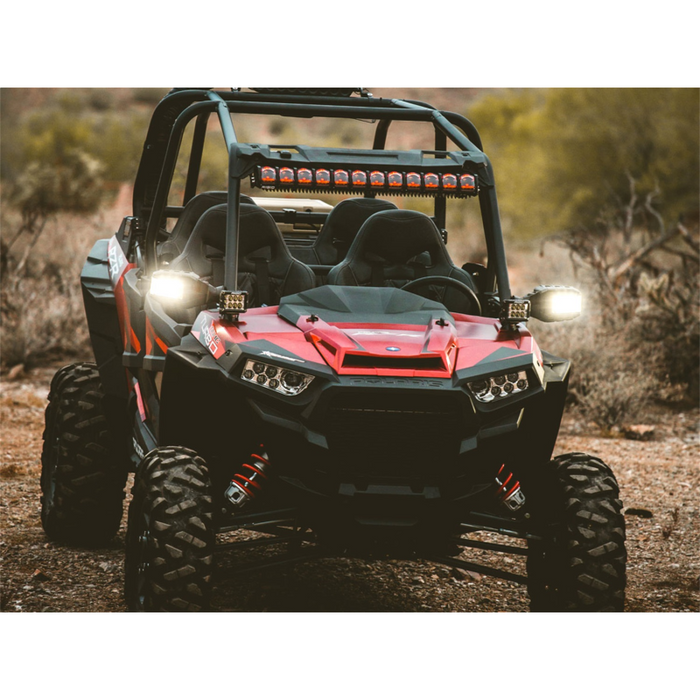 Rigid Industries A-Pillar Mount, Fits Reflect And 2 Pods, Pair Model 41648