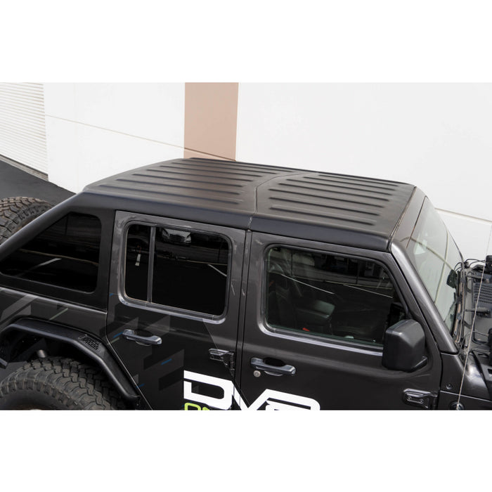 DV8 Offroad 2018-2025 Jeep Wrangler JLU 4-Door Razor Series Fastback Hard Top Model HTJL02-B