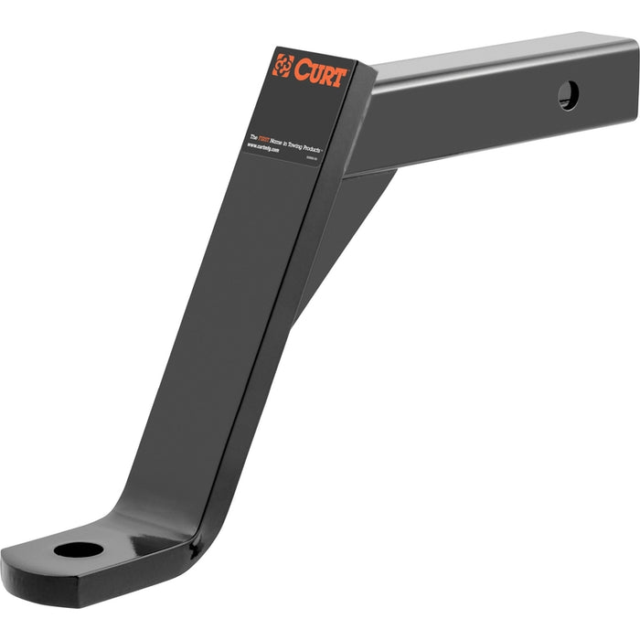 CURT Class 3 Trailer Hitch Ball Mount, Imported Fits 2-Inch Receiver, 5,000 lbs, 1-Inch Hole, 10-Inch Drop Model 45892