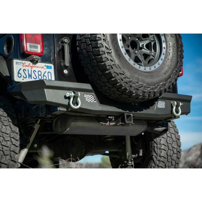 DV8 Offroad 2007-2018 Jeep Wrangler JK JKU Mto Series Rear Bumper Model RBJK-13