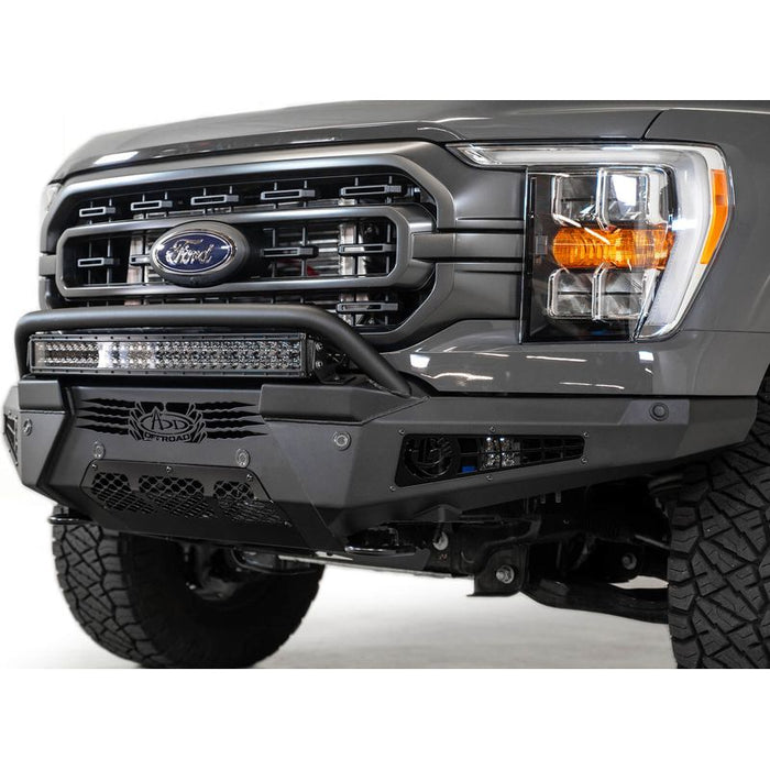 Addictive Desert Designs 21 - 23 Ford F-150 HoneyBadger Front Bumper Model F197431040103
