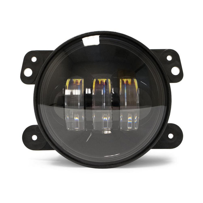DV8 Offroad 2007-2018 Jeep Wrangler JK JKU 4-inch Round Fog Lights Model R4FL16W3W