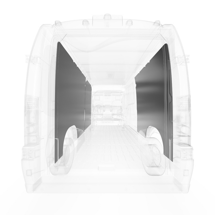 LEGEND DuraTherm Wall Liner ONLY -  RAM ProMaster 136" Cargo Van Low Roof - White - Single Side Door Model 634-114-2614.Low Roof